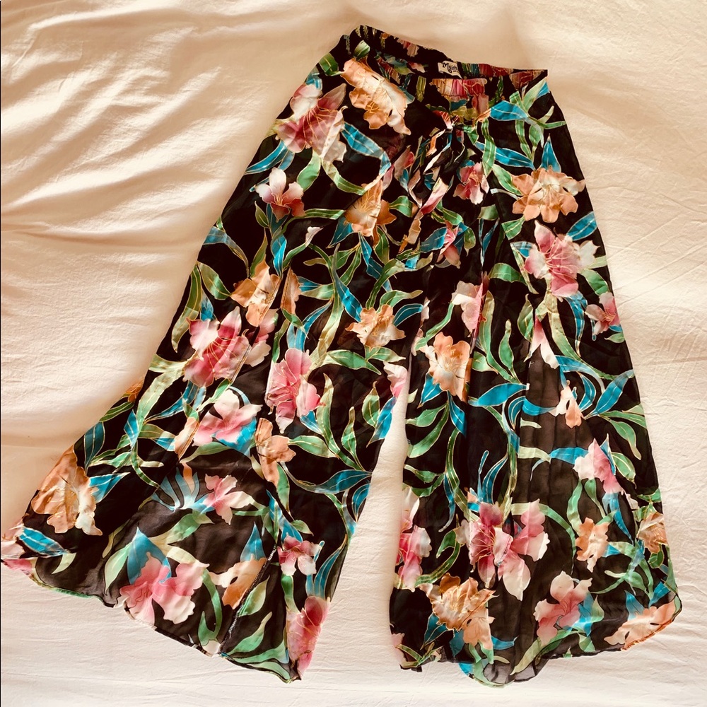 Show me your mumu tie up sheer beach pants